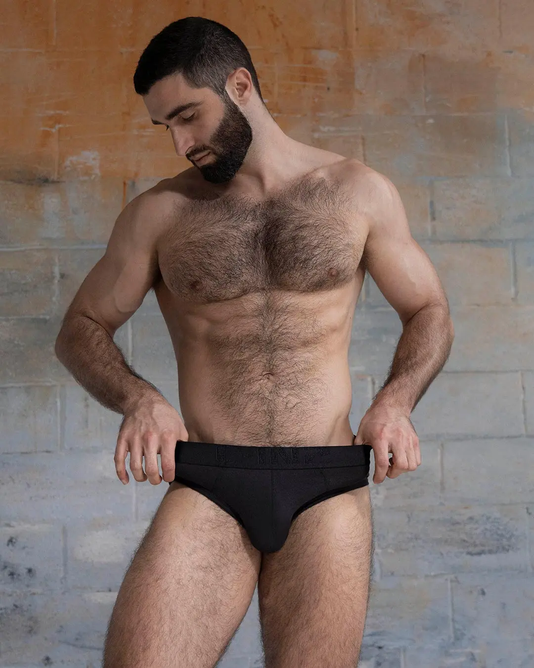 Flex Low Rise Brief Black