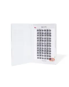 BLUETY Text Me Lashes - Dinner Date? | 13mm Wispy Voluminous Lashes, Wispy Lashes, Natural Lashes, Invisible Band, Vegan, Cruelty Free, Reusable