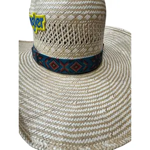 Turquoise Elastic Hat Band for Clothes and Hats