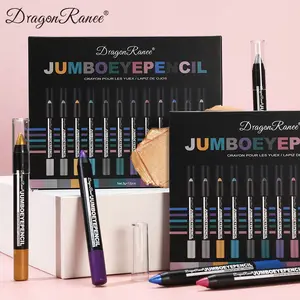 High Pigment Eyeliner Pencil Set, Long-Lasting Eye Liner Wax Sticks, Vibrant Colors, Perfect for Makeup Enthusiasts & Professionals, Longwear Eye Liner, Eye Makeup Product
