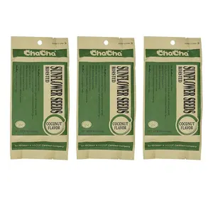 ChaCha Coconut Flavored Roasted Sunflower Seeds (3 Pack, Total of 750g) Snack