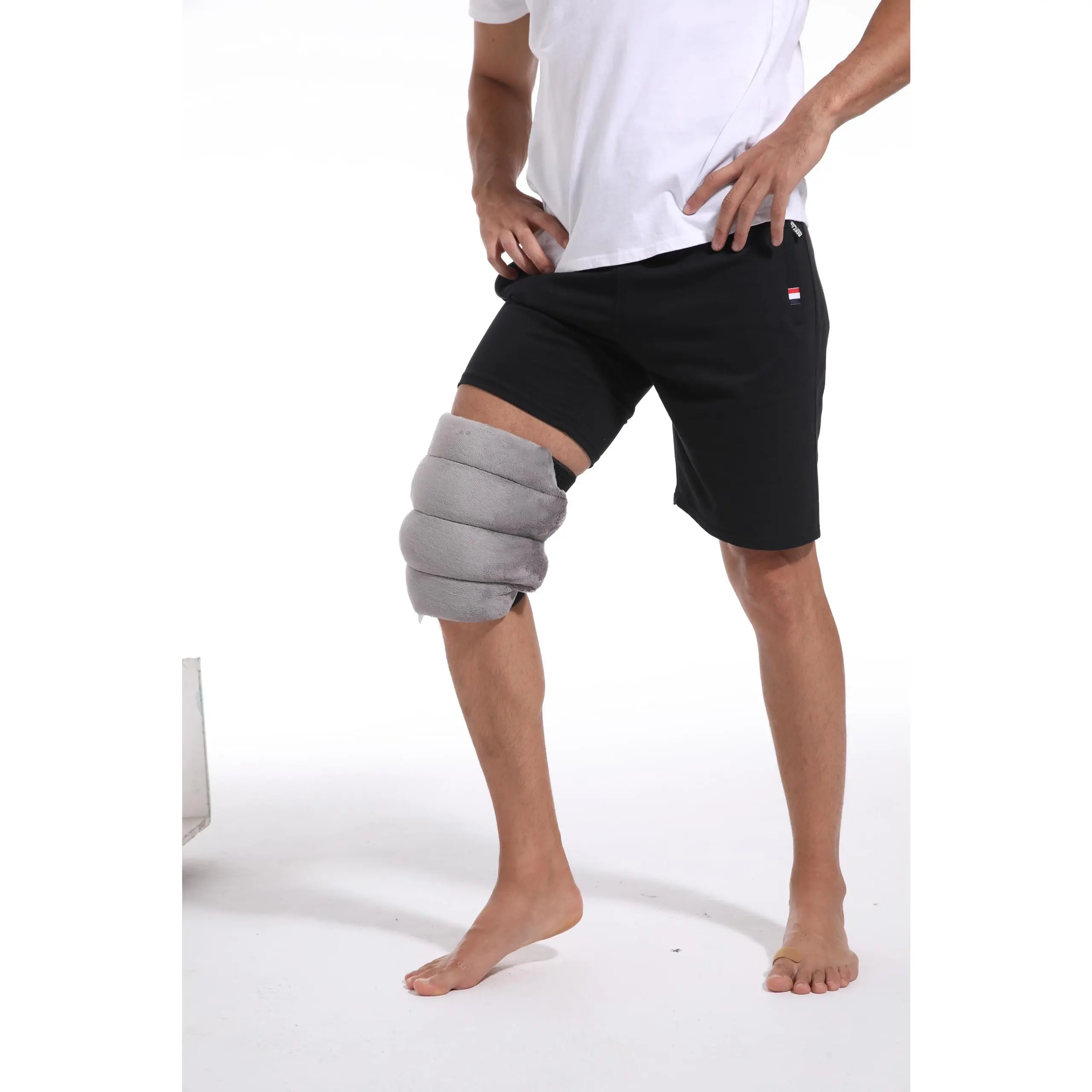 Herbal Concepts Knee Brace for Women & Knee Brace for Men | Compression Knee Sleeve Support for Knee Pain Relief | Neoprene Knee Support, Rodilleras (Charcol)