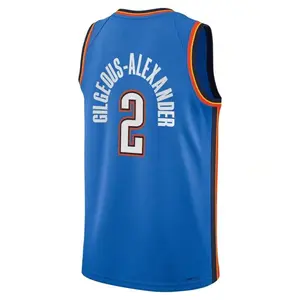 Sh@i Gilgeous-Alexander #2 Swingman Jersey 2026 full logo