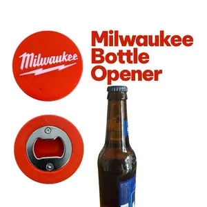 Milwaukee Tools Inspired Bottle Opener – Heavy-Duty Shop Décor & Gift for Trades