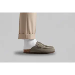 Suede Narrow Mule Clogs