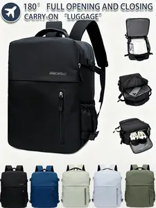 Women's Fashion Backpack, Travel Backpack Luggage Bag, Wizz Air Size 40*30*20cm, Airline Approved Backpack, Unisex Business Carry-On, Large Capacity, Shoe Compartment