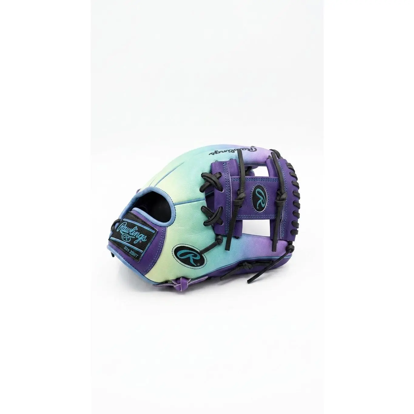 Rawlings R2G PROR204-2PUB Baseball Glove 11.5" Purple Blue RH Throw Heart of the Hide