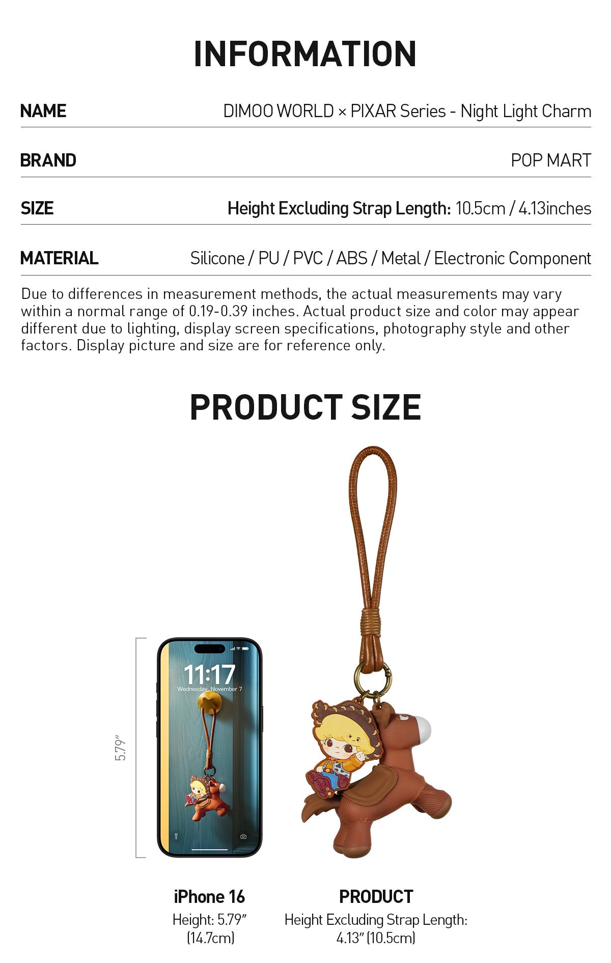 POP MART DIMOO WORLD × PIXAR Series - Night Light Pendant
