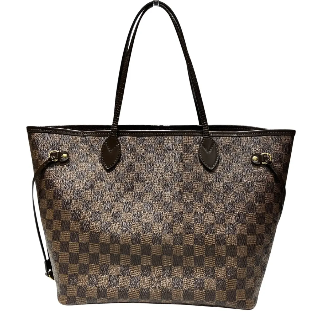 Pre-owned Louis Vuitton Canvas Tote Bags Neverfull Damier Tote Bag