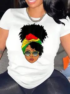 By God Spoiled By My Husband Letter Women Short Sleeve T-Shirt Casual White Summer