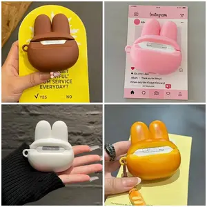 For Airpods 4 2 3 1 Pro 2 3 Pro3 Pro2 Cute 3D Cartoon Rabbit Earphone Case Wireless Bluetooth Headset Protective Cover﻿﻿