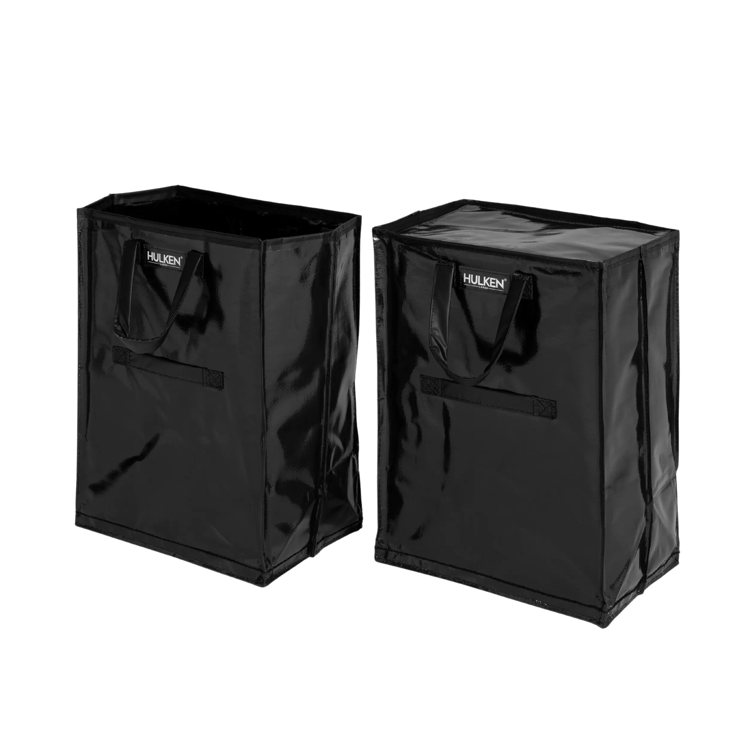HULKEN Tidy & Chill Inserts Set - Black, Home Organizers and Storage Bags, Lightweight, Insulated Zip Top, Tote Stays Organized