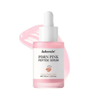 Salmon DNA PDRN Pink Peptide Serum, Rose PDRN Pink glow serum, Peptide, Niacinamide, Hydrating & Moisturizing & Firming, Uneven Skin Tone