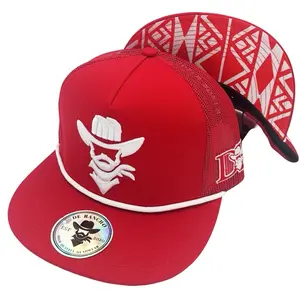 De Rancho Big Boss Hat (Red/White) DR171