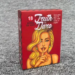 Truth or Dare Card Game, Perfect for Adult Friends or Couples, Fun Party Board Game, Best Valentine's Day Christmas Gift