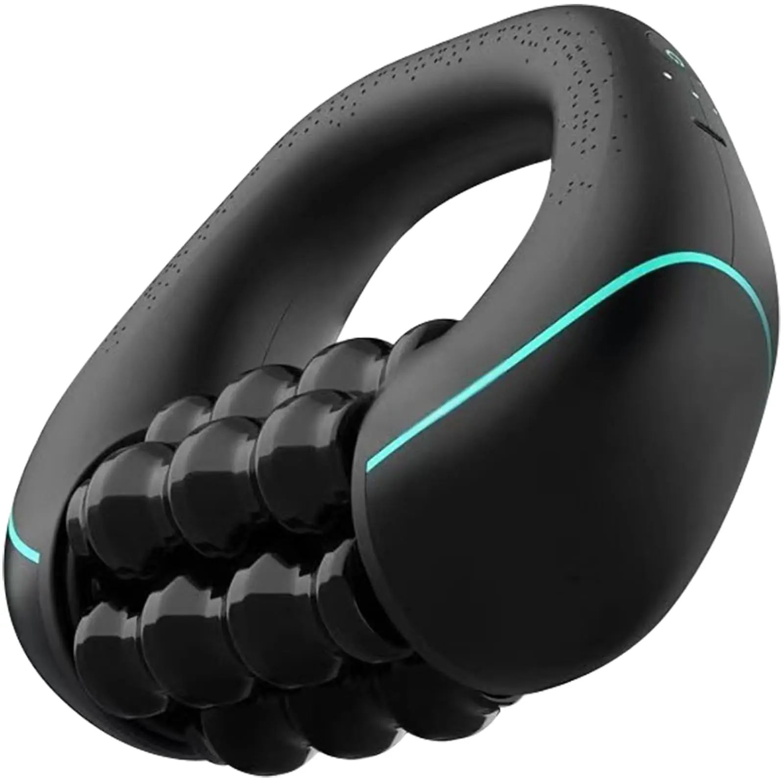 3-Speed Electric Muscle Roller Massager, Rechargeable Handheld Deep Rolling Tool for Legs Calves Back Neck, Full Body Fitness Recovery Massager