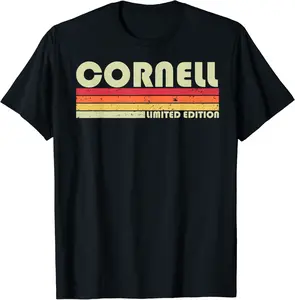 CORNELL Gift Name Personalized Funny Retro Vintage Birthday T-Shirt - Nicollev Shop 96B08MW8PJVR