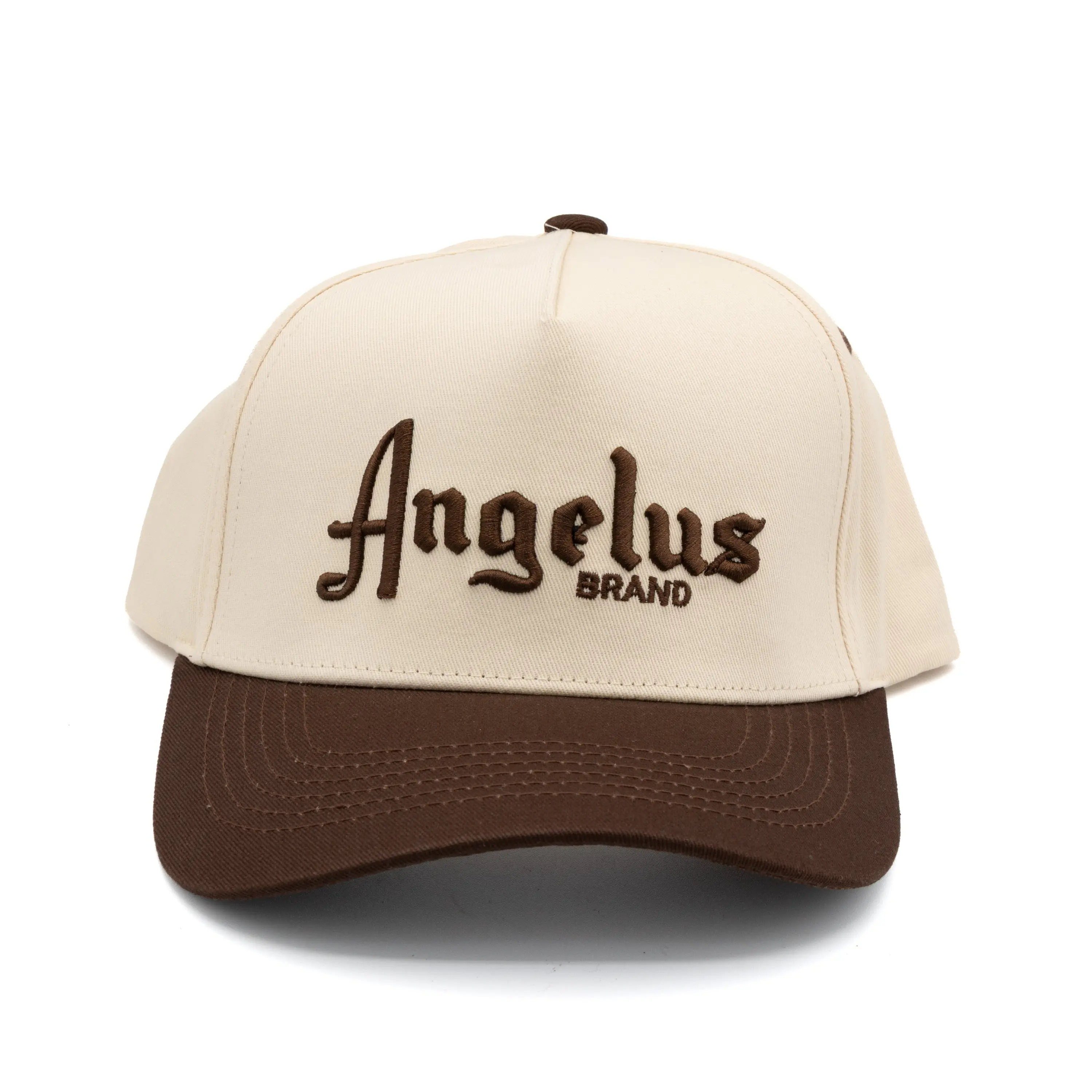 Angelus Adjustable 2-Tone Mocha Hat, Fashion & Clothes Accessory, 2-Tone Hats