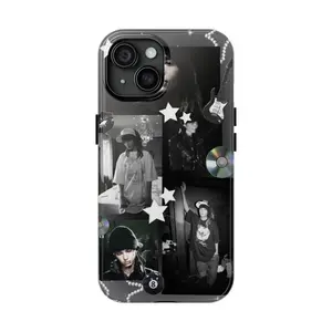 Tomkaulitz Phone Case, All dark and gray Phone Cover, Stylish Phone Cover, Tough Phone Covers, Suitable for iPhone 17-11 Pro Max/Plus and  Samsung Galaxy S23-25