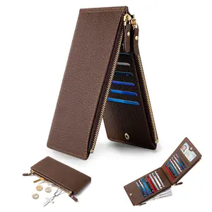 Stop Carrying Bulky Wallets!  VTLASK Ultra-Slim Organizer with 15 Card Slots & ID Window - The Only Wallet You’ll Ever Need