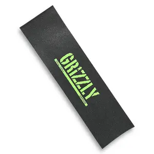 GRIZZLY | Green Logo Graphic Griptape Sheet
