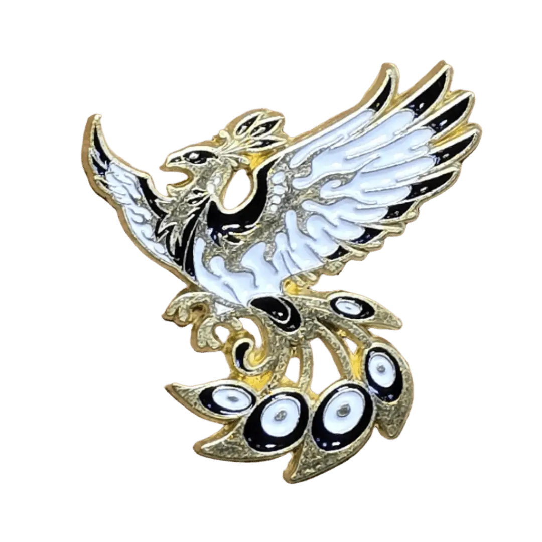 Goldstar Celestial Phoenix Pin