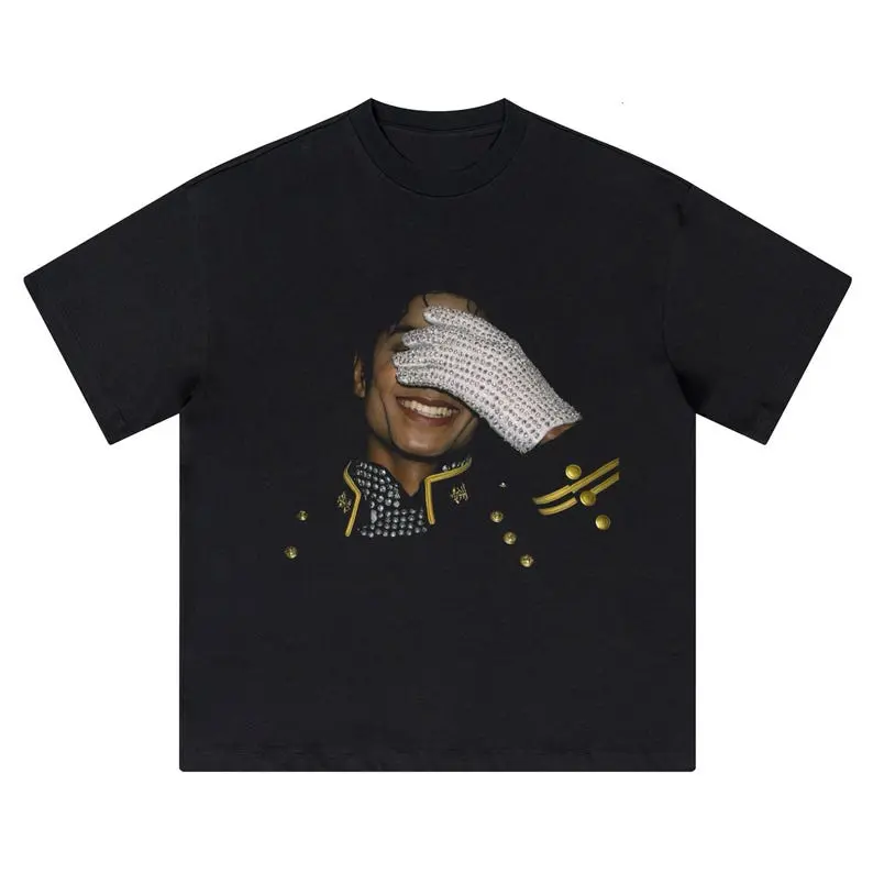 Michael Jackson MJ Glove Vintage Boxy Tee Shirt t-shirt streetwear