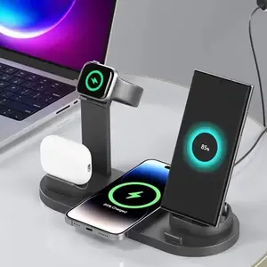 ChargeHub™ Pro 4-in-1 Wireless Dock – One Stand. Total Power. Zero Clutter @jaygo’$