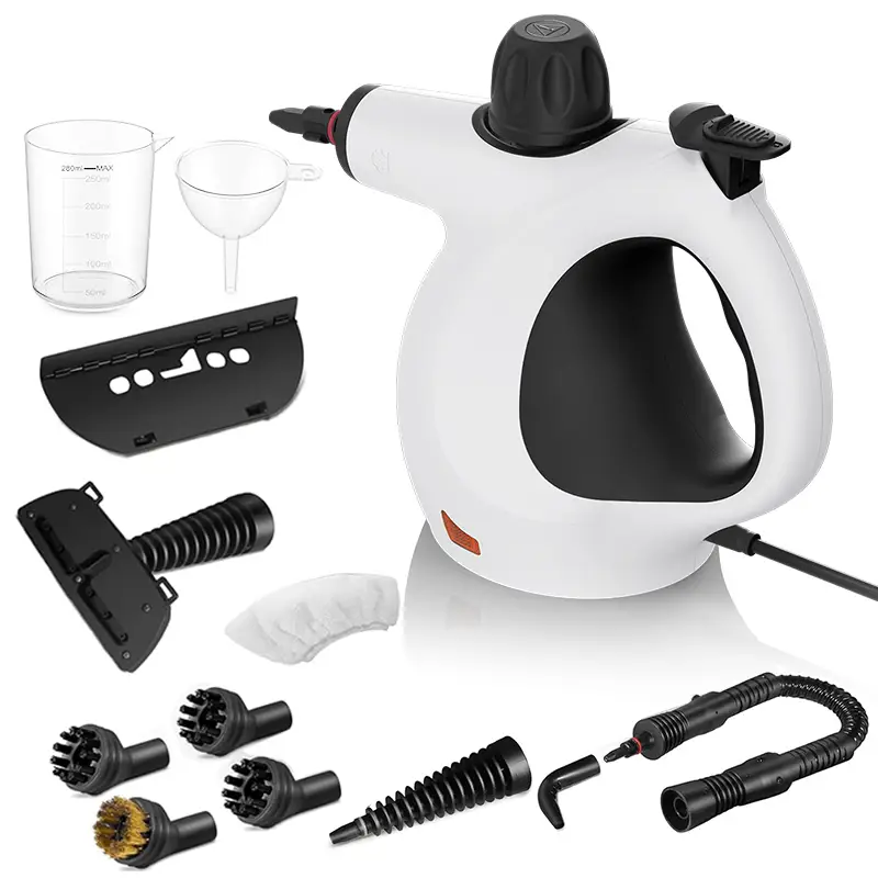 Pressurized Surface Natural Steam Cleaner with 12pcs Accessories for Home, Floor, Kitchen & Car Cleaning Tool