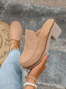 women's fashionable solid color wedge sandals, casual comfortable platform sandals for summer, lightweight breathable shoes for daily wear, girl