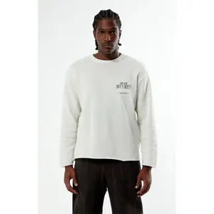 Pacsun Men's Off Top Waffle Knit Long Sleeve Shirt