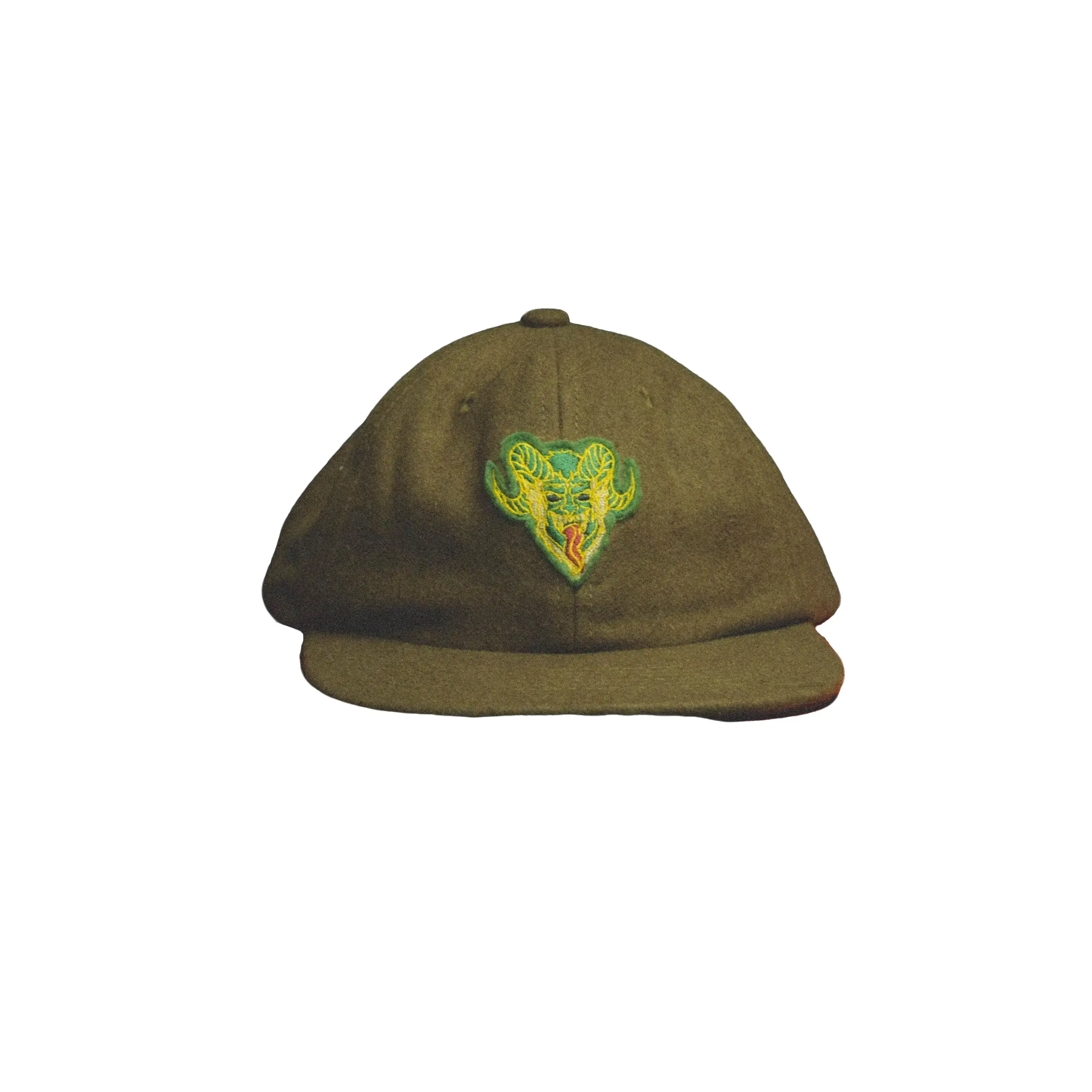 Classic Krampus patch on wool hat