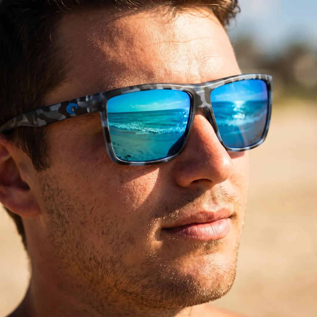Fashion Sunglasses – Thick Edge Square Frame with UV400 Sun Protection for Men & Women