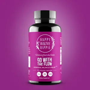 Go With The Flow Hormone Balance for Women – Chasteberry, Maca, Dong Quai & Black Cohosh – PMS, Mood & Cycle Support – Vegan, Non-GMO – 60 Capsules