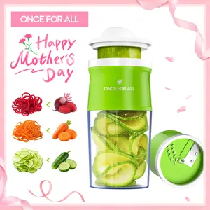 【ONCE FOR ALL】 Professional Multifunctional Vegetable Slicer | Adjustable Thickness Fruit & Veg Grater, Fast Potato Onion Chopper Shredder for Effortless Food Prep Kitchen Gadgets Cutter cheese grater