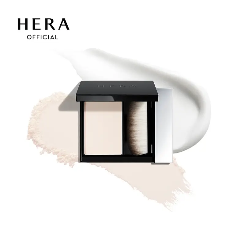 HERA Airy Powder Primer – Blurring Powder-to-Cream Primer for Smooth, Long-Wear Korean Makeup, Oil-Balancing, Translucent, Travel-Friendly