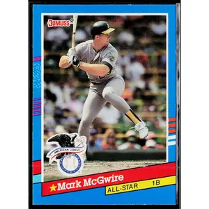 Mark McGwire 1991 Donruss #56 Oakland Athletics