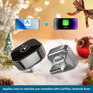 [PIONRAY] 2026 Latest Upgrade Wireless carplay Adapter Wireless carplay dongle for iPhone/Android Auto- Fast Connection,No Latency,Hands-Free Call  wireless adapter Mini USB Design for Cars with Wired CarPlay Plug and Play Easy Use