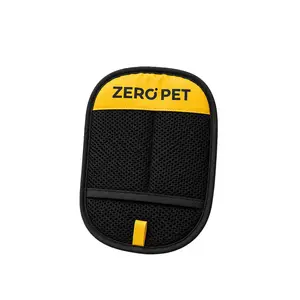 Zero Pet hair remover Electrostatic gloves Two-way brush sticky hair remover Cat hair dog hair glover  Removal Cleaning double-sided grooming mitt reusable car mat