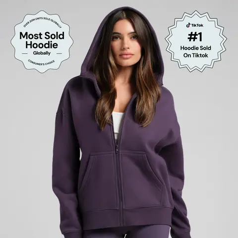 Comfrt | Basic Crop Zip Hoodie | Soft Cropped Zip Up Hoodie For Everyday Wear