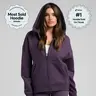 Comfrt | Basic Crop Zip Hoodie | Soft Cropped Zip Up Hoodie For Everyday Wear