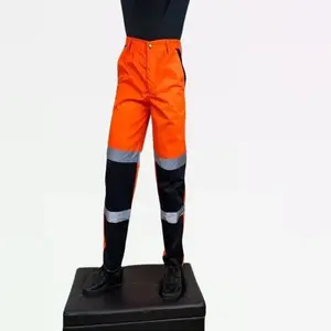 Skylinewears Men's Hi-Vis Two Tone Reflective Cargo Pants – Premium Safety Workwear with Utility Fit