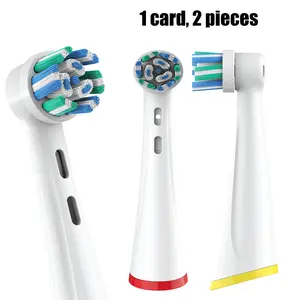 1 card, 2 pieces/2 cards, 4 pieces Replacement Cleansing Toothbrush Heads Compatible with Oral B iO, Brush Heads for Oral-B iO 2/3/4/5/6/7/8/9/10/7G Series