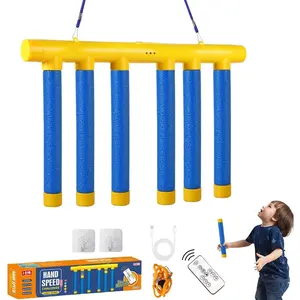 Reflex Drop Sticks Challenge Game, Catching Sticks Game, ,Catching Sticks Game Reaction Training Toy,Hand Eye Coordination Training Toy, Upgrade Remote Control 3 Adjustable Speed