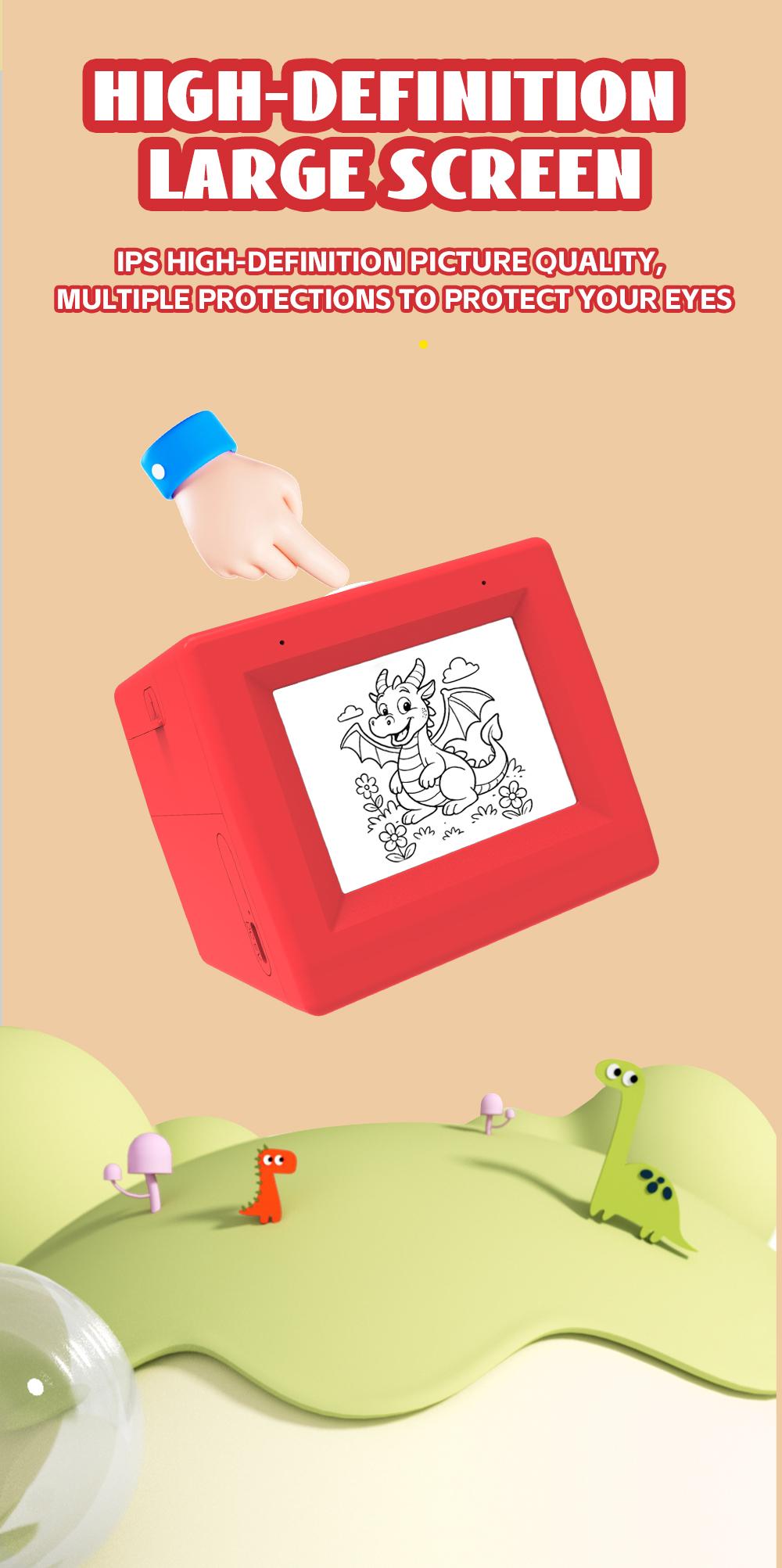 AI Voice Smart Sticker Machine - Portable Inkless Printer for Creative Minds | Transforming Voice to Art & Drawing Illustrations | Ultimate Tool for Sketching, Journaling & Imaginative Expression AI Voice Smart Sticker Machine - Portable Inkless Printer for Creative Minds | Transforming Voice to Art & Drawing Illustrations | Ultimate Tool for Sketching, Journaling & Imaginative Expression