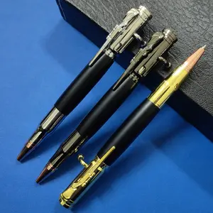 Set of 3 pens: signature pen, ballpoint pen, stainless steel material; elegant and premium feel; heavy metal aesthetic; twist design; suitable for business and office; rotating retractable mechanism; ideal for students and organizations; great as holiday