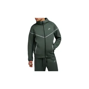 Windrunner Men's Reflective Fleece Full-zip Jacket "Vintage Green" FZ0754 338
