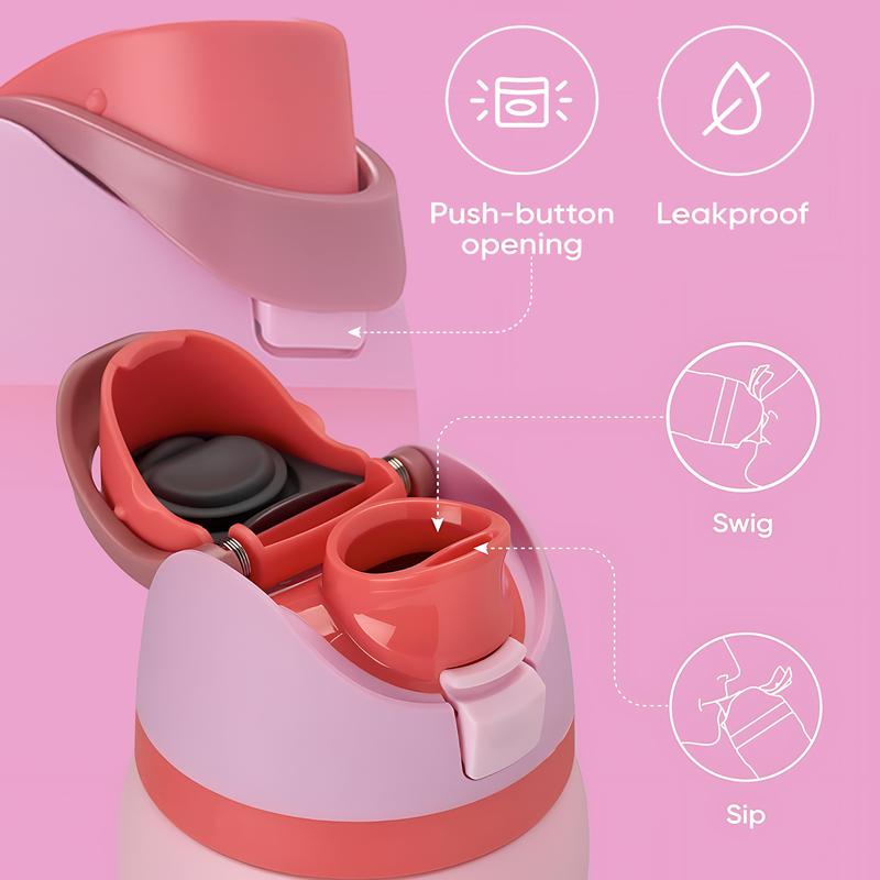 1Pc 19/24/32oz Vacuum Insulated Thermal Tumbler, Stainless Steel Tumbler, Flip Lid Coffee Cup, Keep Hot 12H/Cold 24H, Leakproof Travel Mug for Home Office Desk, Stylish Color Options, Insulat Cup for Indoor Use, Best Gift, Reusable Thermal Mug for Coffee