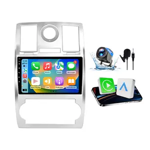 Car Stereo for Chrysler 300 300C 2005-2010 9 Inch IPS Touchscreen Wireless Carplay Android Auto DSP WiFi GPS FM SWC Rear Camera 2GB 64GB Android System