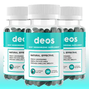 3 bottles Full Body Deodorant Supplement | DEOS Internal Deodorant Full Body | Multi Pack